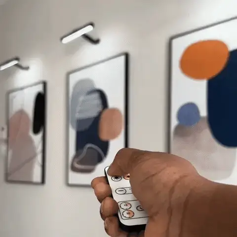 LED wall light | Wireless picture lighting | Rechargeable metal design | ArtGlow - Image 8