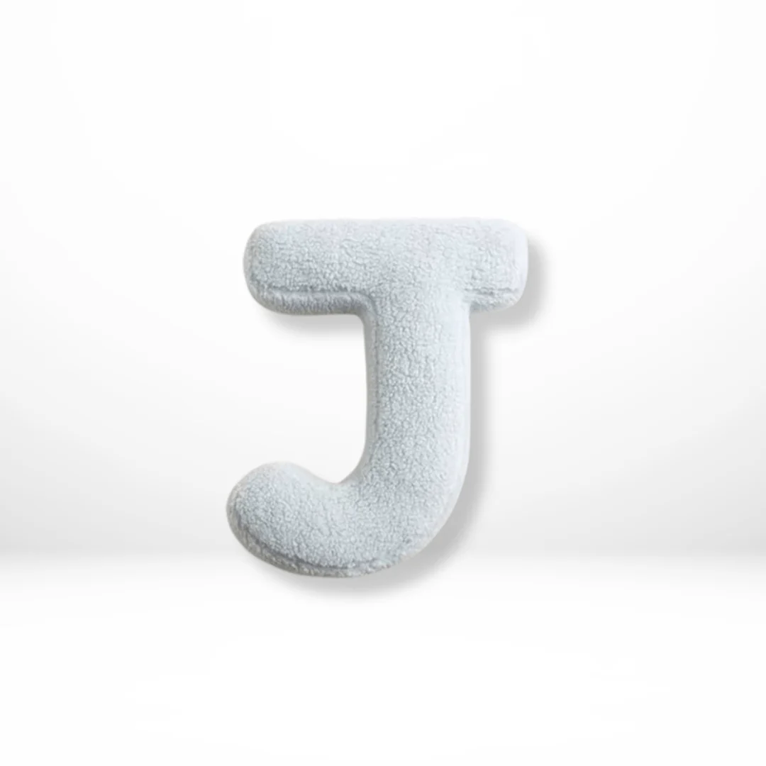 Letter cushions | Decorative velvet cushions | Personalized alphabet design | Soft accent for bed or sofa | Alphora - Image 10