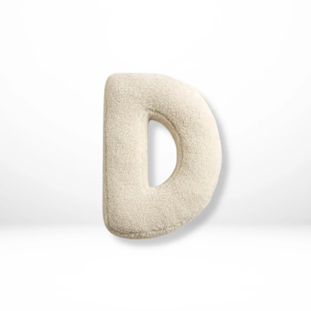 Letter cushions | Decorative velvet cushions | Personalized alphabet design | Soft accent for bed or sofa | Alphora - Image 4