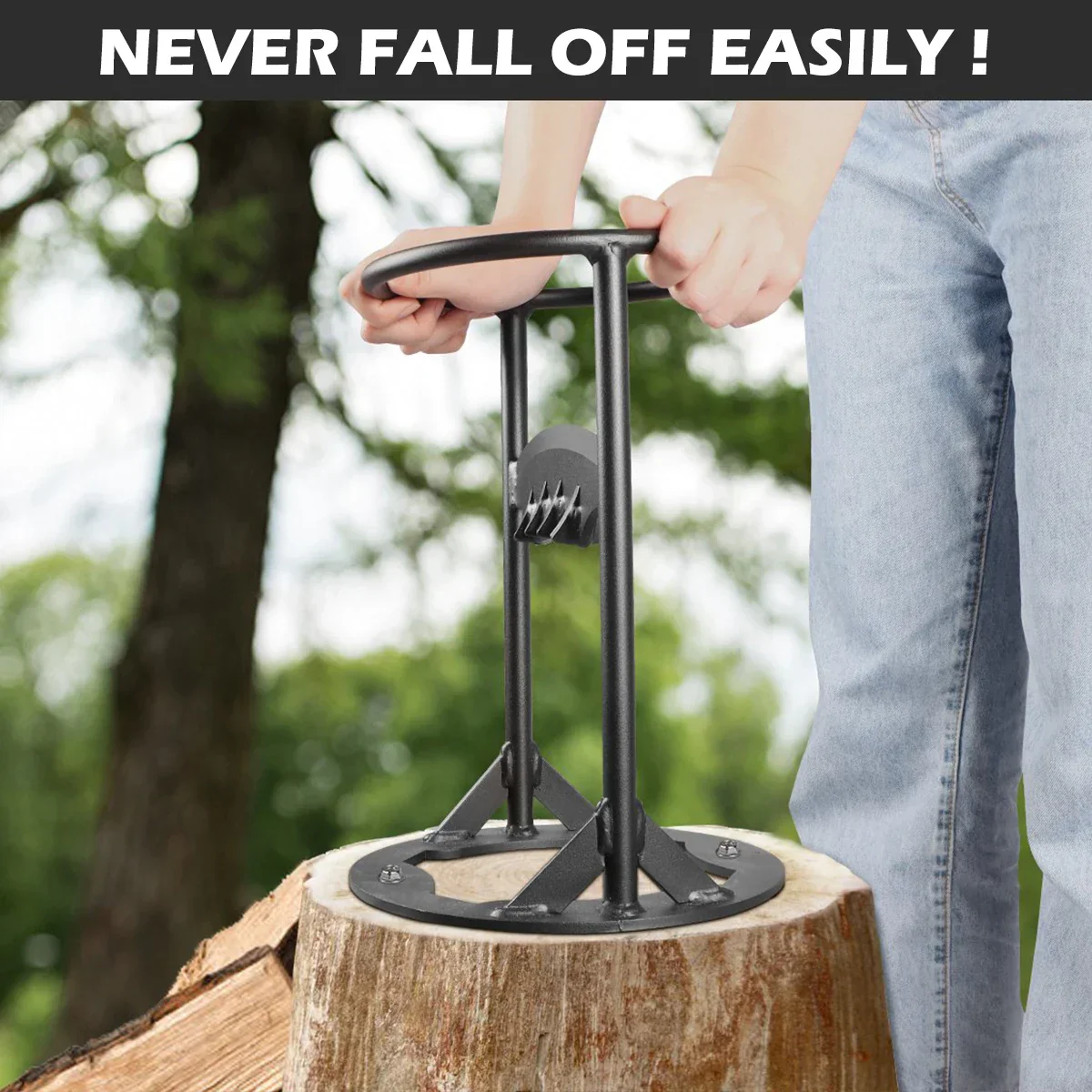 Log Splitter | Fixed Blade Safety Design | Heavy-Duty Steel | ArcticAx - Image 8