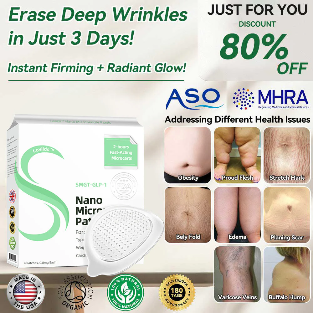 1+1 Free | LOVILDS™ SMGT-GLP-1 Nano-Microneedle Patch – Rapid Fat Loss with Painless All-Day Weight Control - Image 5