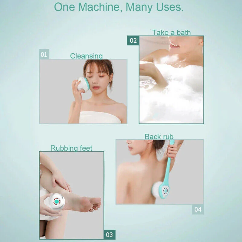 LuxeScrub™ Power Brush — Reveal silky, stress-free skin with every shower - Image 6