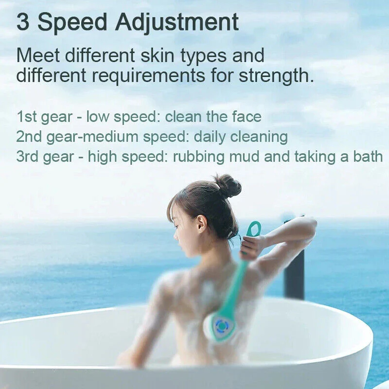 LuxeScrub™ Power Brush — Reveal silky, stress-free skin with every shower - Image 7