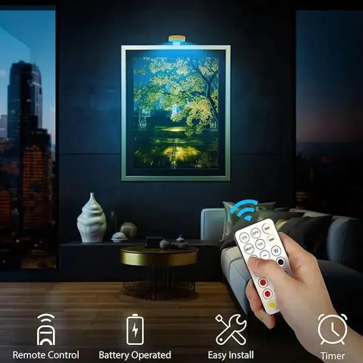 1+1 FREE | Magnetic LED Picture Light™ — Effortless Shine that Brings Your Art to Life - Image 3