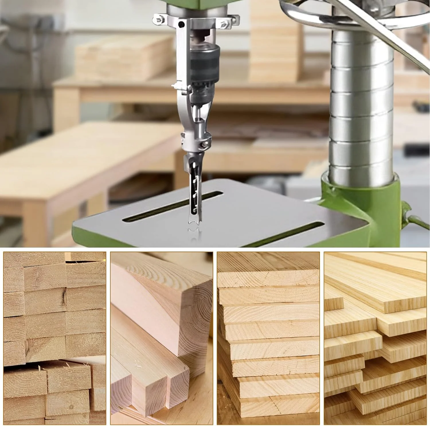 MasterCraftPro™ Adapter and Chisel Set – Quickly achieve perfect joints and reclaim your leisure time - Image 4