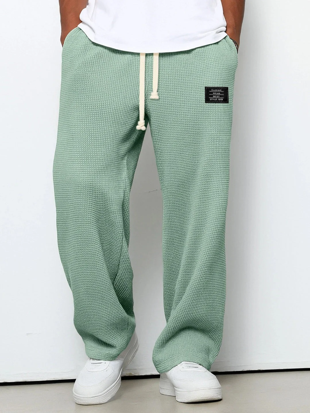 Men's pants | Comfort pants | Adjustable waist & relaxed fit - Image 5