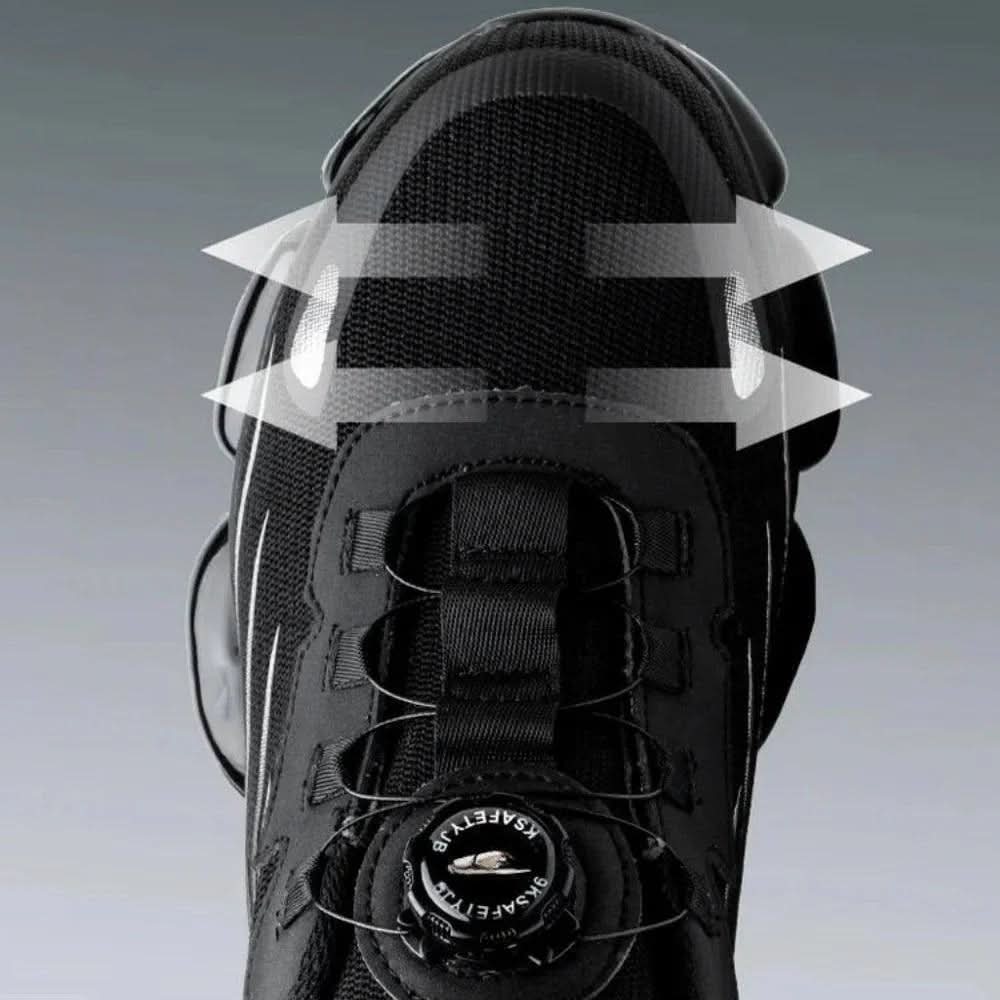 Men's work shoes | Orthopedic support & slip-resistant grip | GripFlow - Image 3