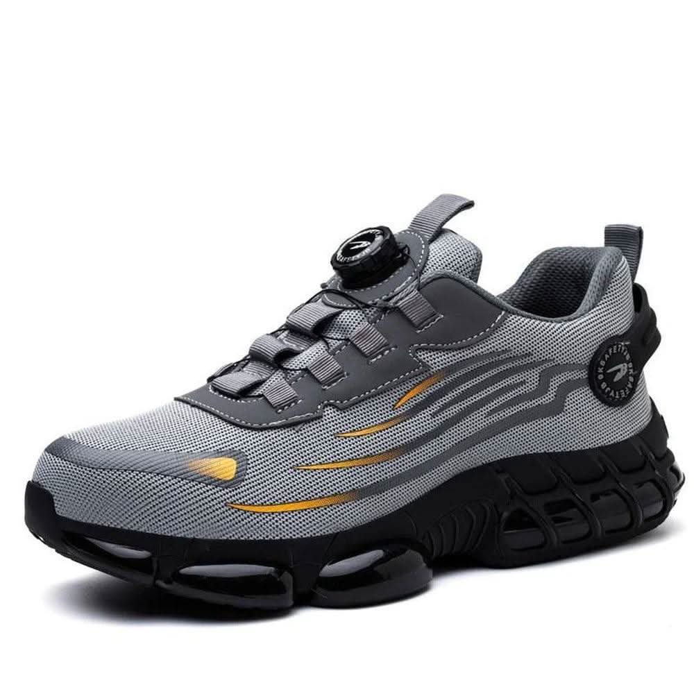Men's work shoes | Orthopedic support & slip-resistant grip | GripFlow - Image 9