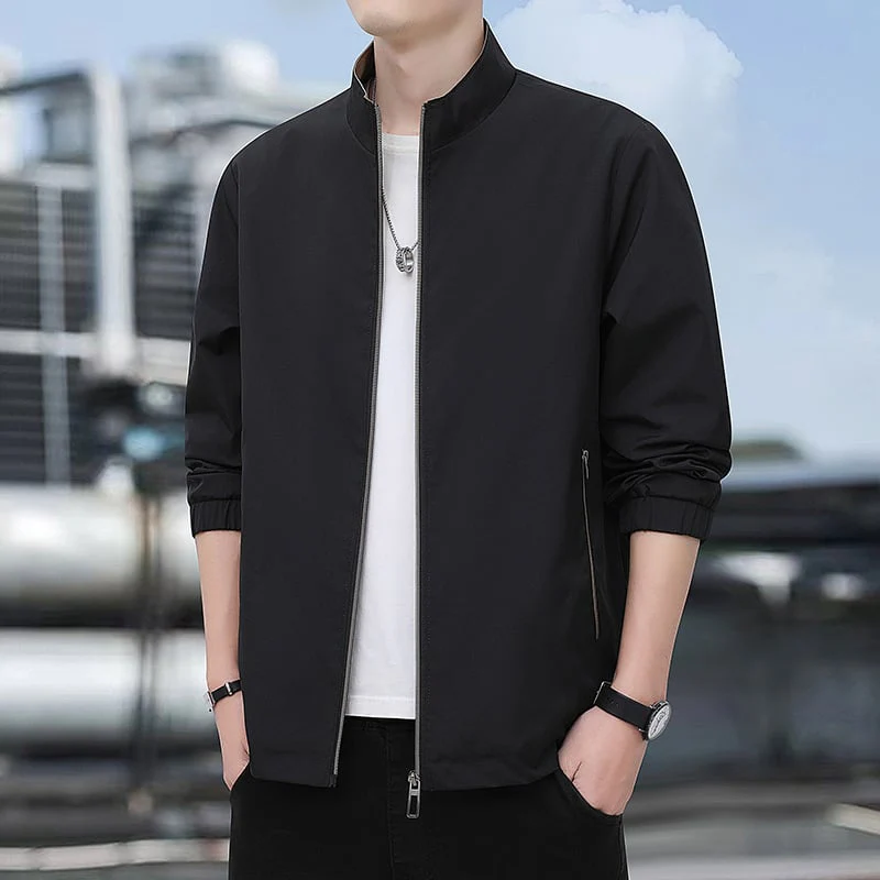 Men's Stand Collar Jacket™ – Effortless Style and Reliable Comfort for Your Active Life - Image 11