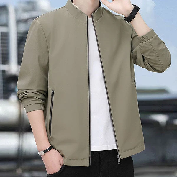 Men's Stand Collar Jacket™ – Effortless Style and Reliable Comfort for Your Active Life - Image 6