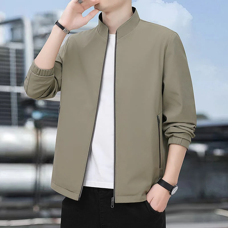 Men's Stand Collar Jacket™ – Effortless Style and Reliable Comfort for Your Active Life - Image 8