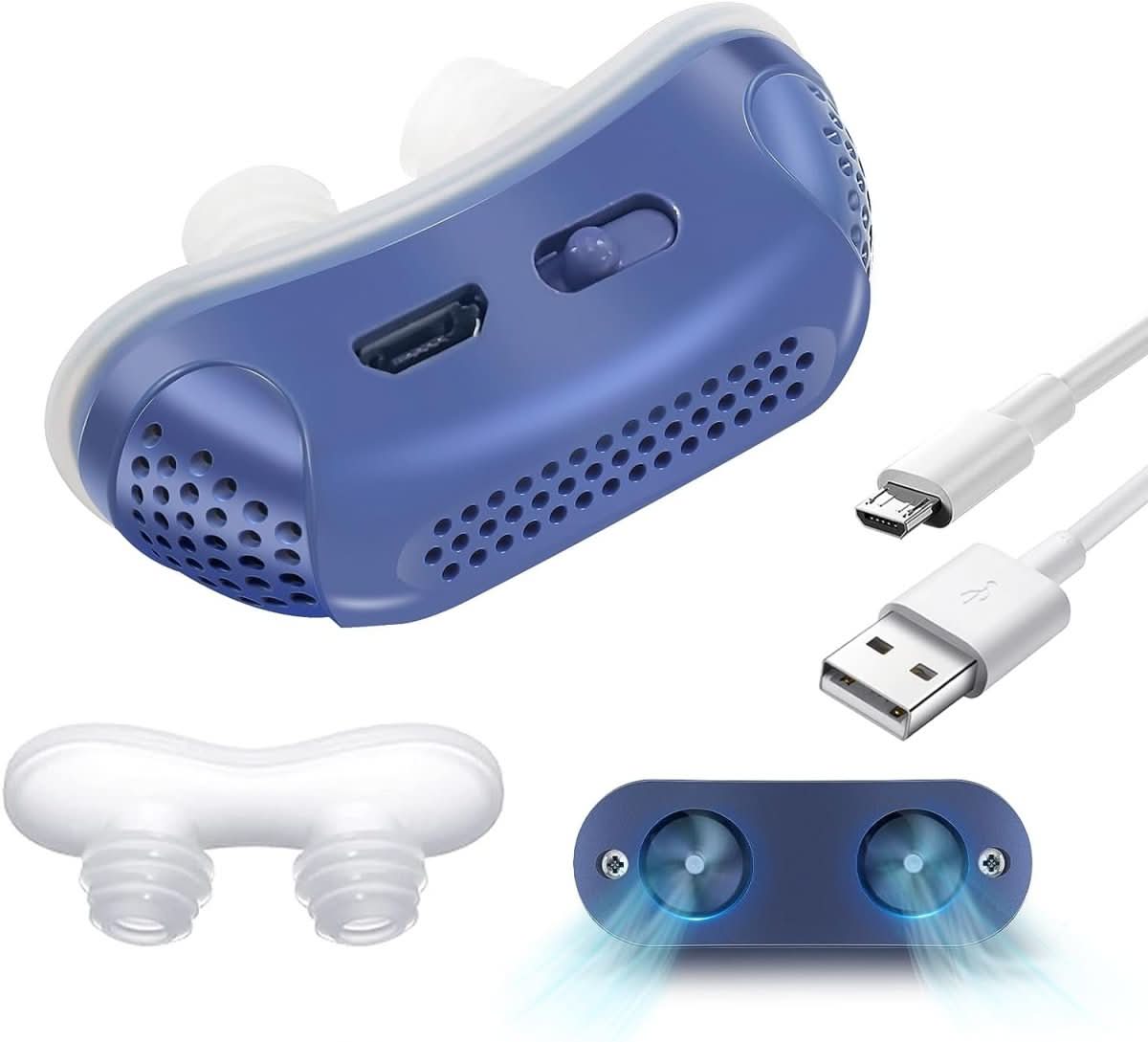 CPAP Device | Gentle Airflow Support | USB Rechargeable Travel Use | MicroBreath - Image 8