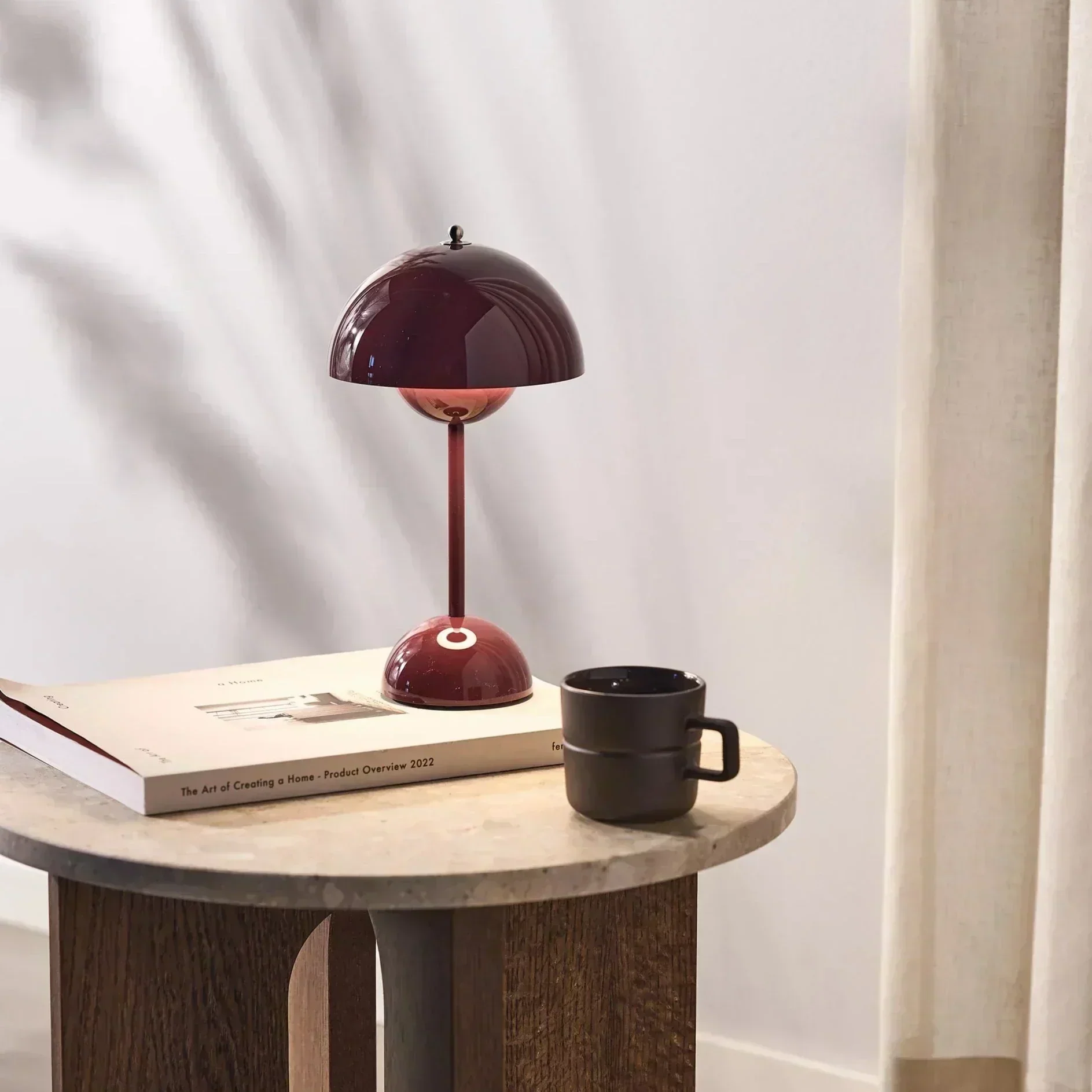 Modern LED Table Lamp | Dimmable Light & Metal Finish | NordicNest - Image 5