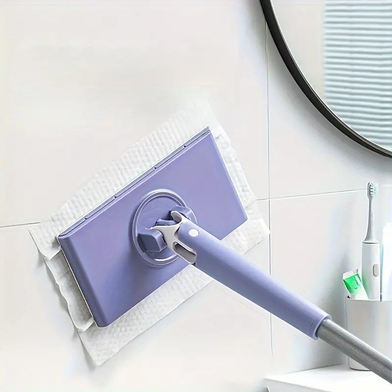 Ergonomic Cleaning Mop | 360° Swivel Head | Automatic Cloth Clip | BuffTowel - Image 11