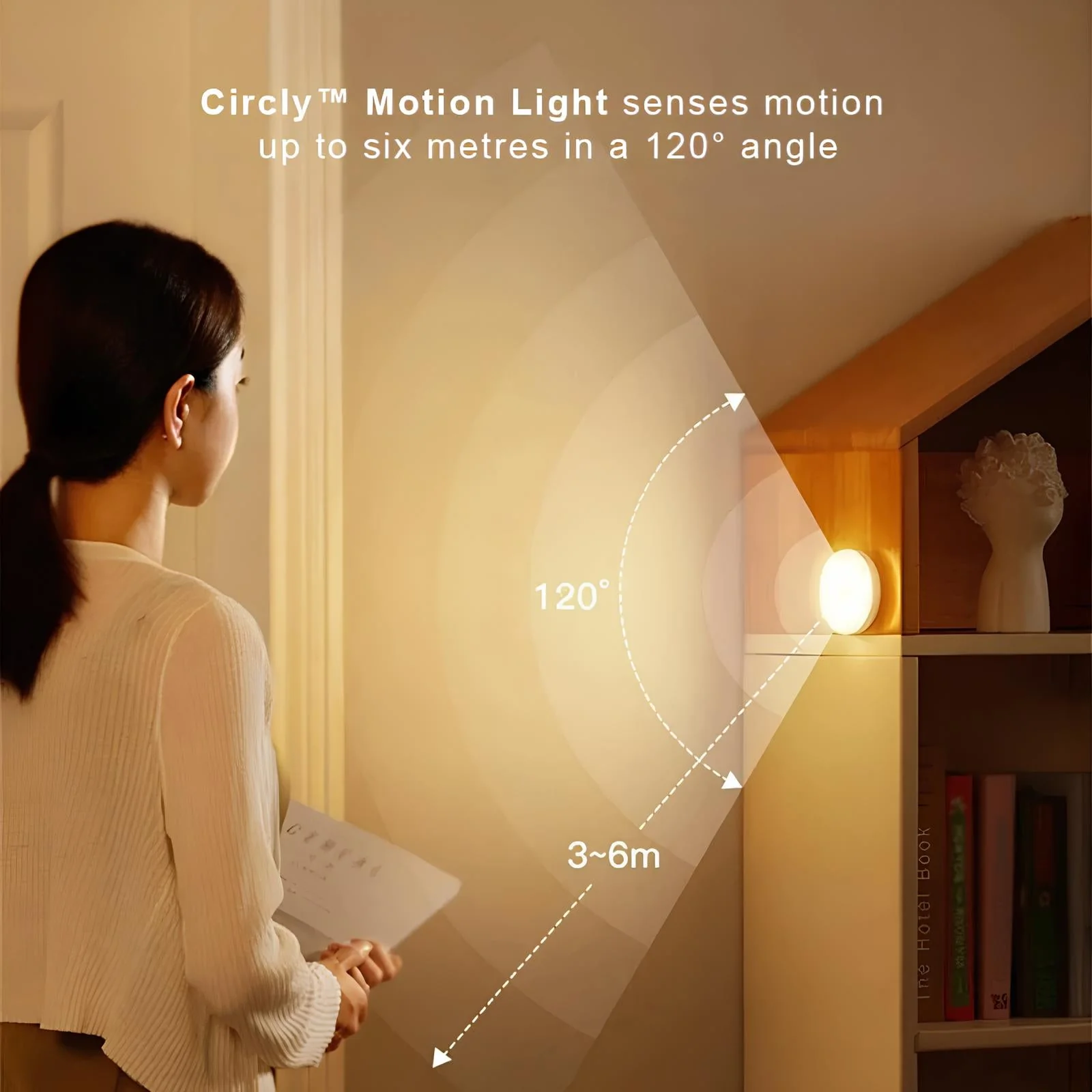 Motion Sensor Light | Warm & Cool White | Circly - Image 4