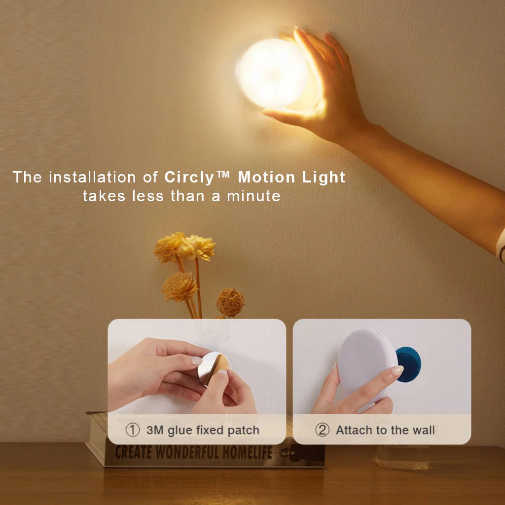 Motion Sensor Light | Warm & Cool White | Circly - Image 5