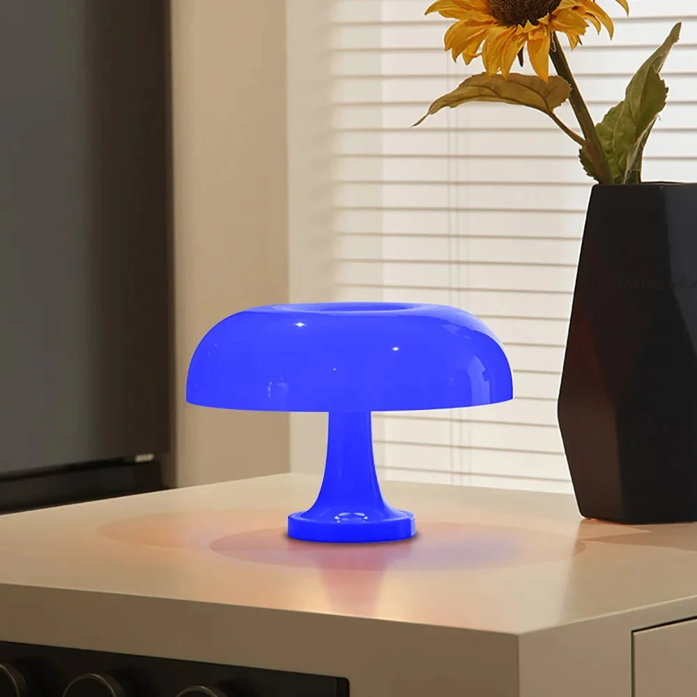 Mushroom Table Lamp | Bauhaus Modern Design | Dimmable LED Touch Light | Lumivara - Image 10
