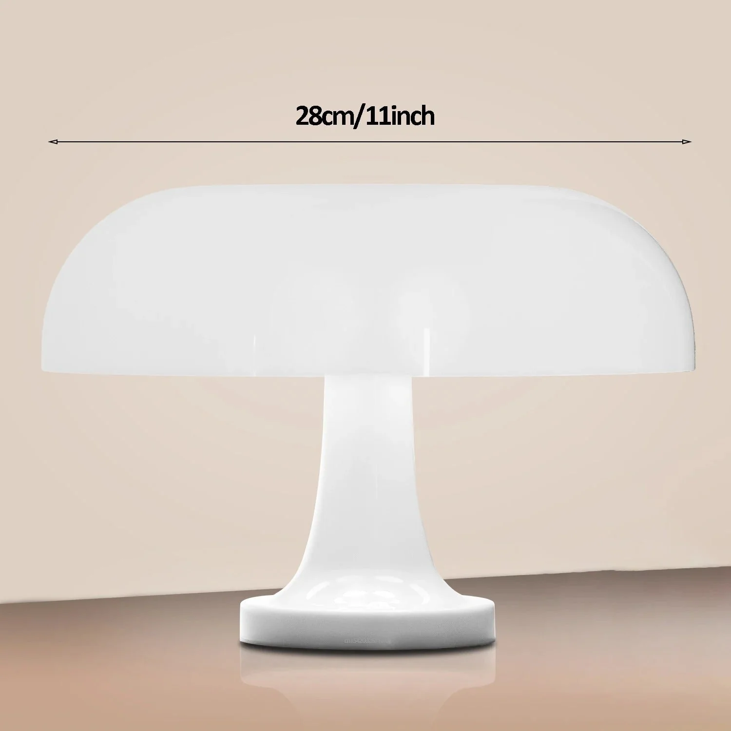 Mushroom Table Lamp | Bauhaus Modern Design | Dimmable LED Touch Light | Lumivara - Image 4