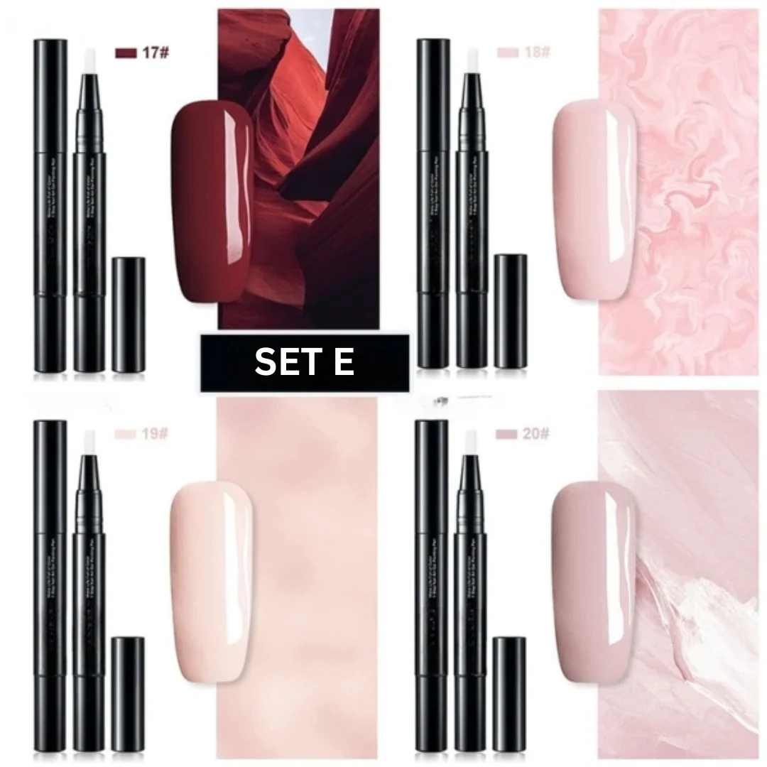Nail Art Gel Pens | Precision Tip | Long-Lasting Color | Set of 4 | NailFlex - Image 10