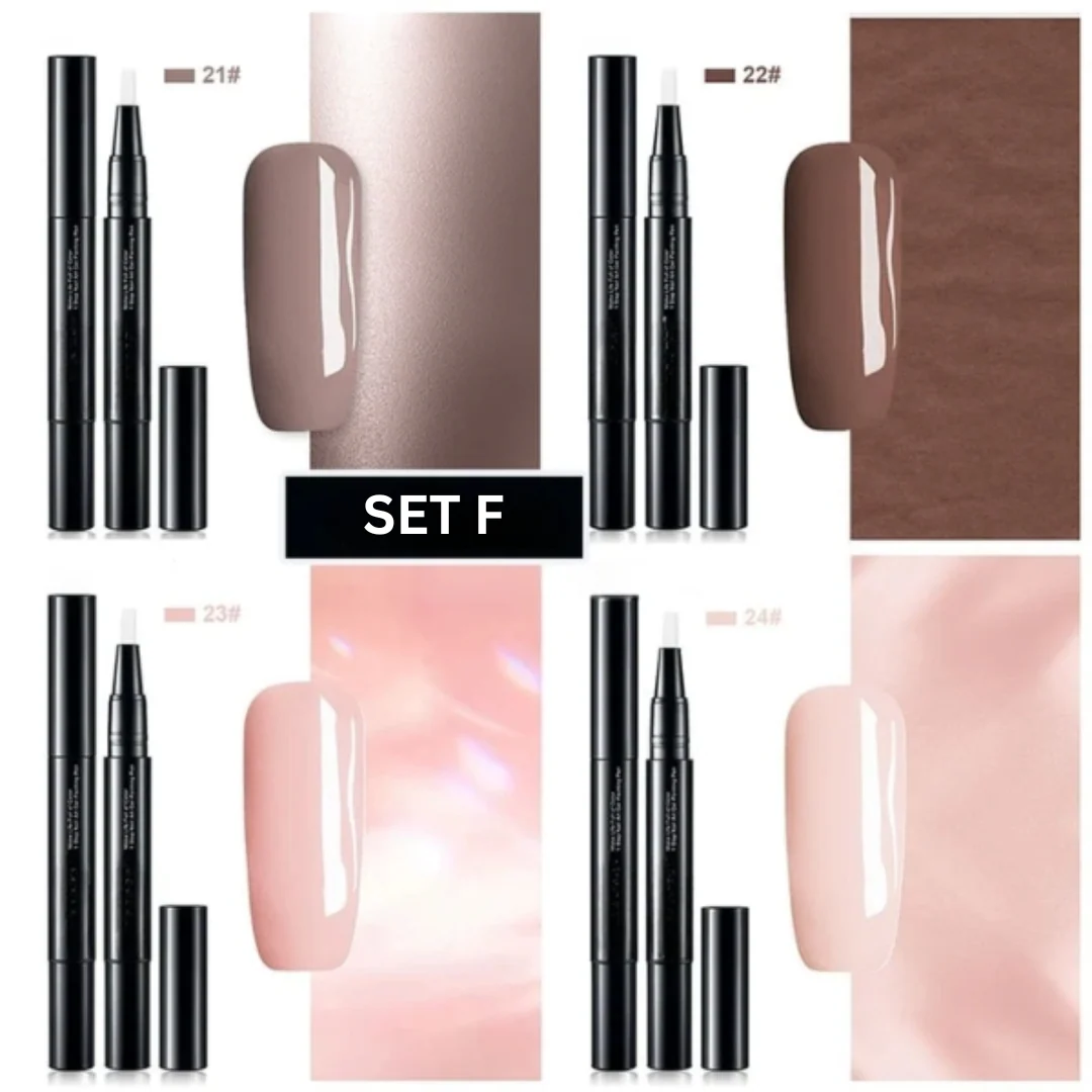 Nail Art Gel Pens | Precision Tip | Long-Lasting Color | Set of 4 | NailFlex - Image 11