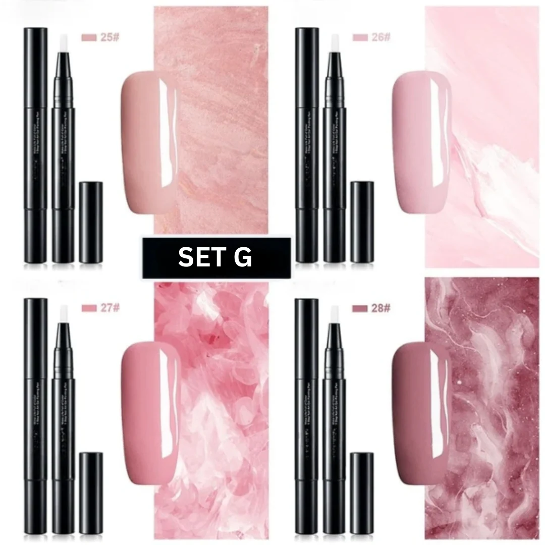 Nail Art Gel Pens | Precision Tip | Long-Lasting Color | Set of 4 | NailFlex - Image 12