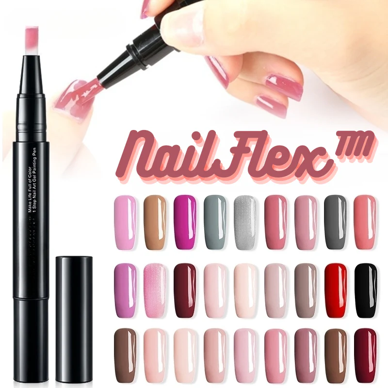 Nail Art Gel Pens | Precision Tip | Long-Lasting Color | Set of 4 | NailFlex - Image 6