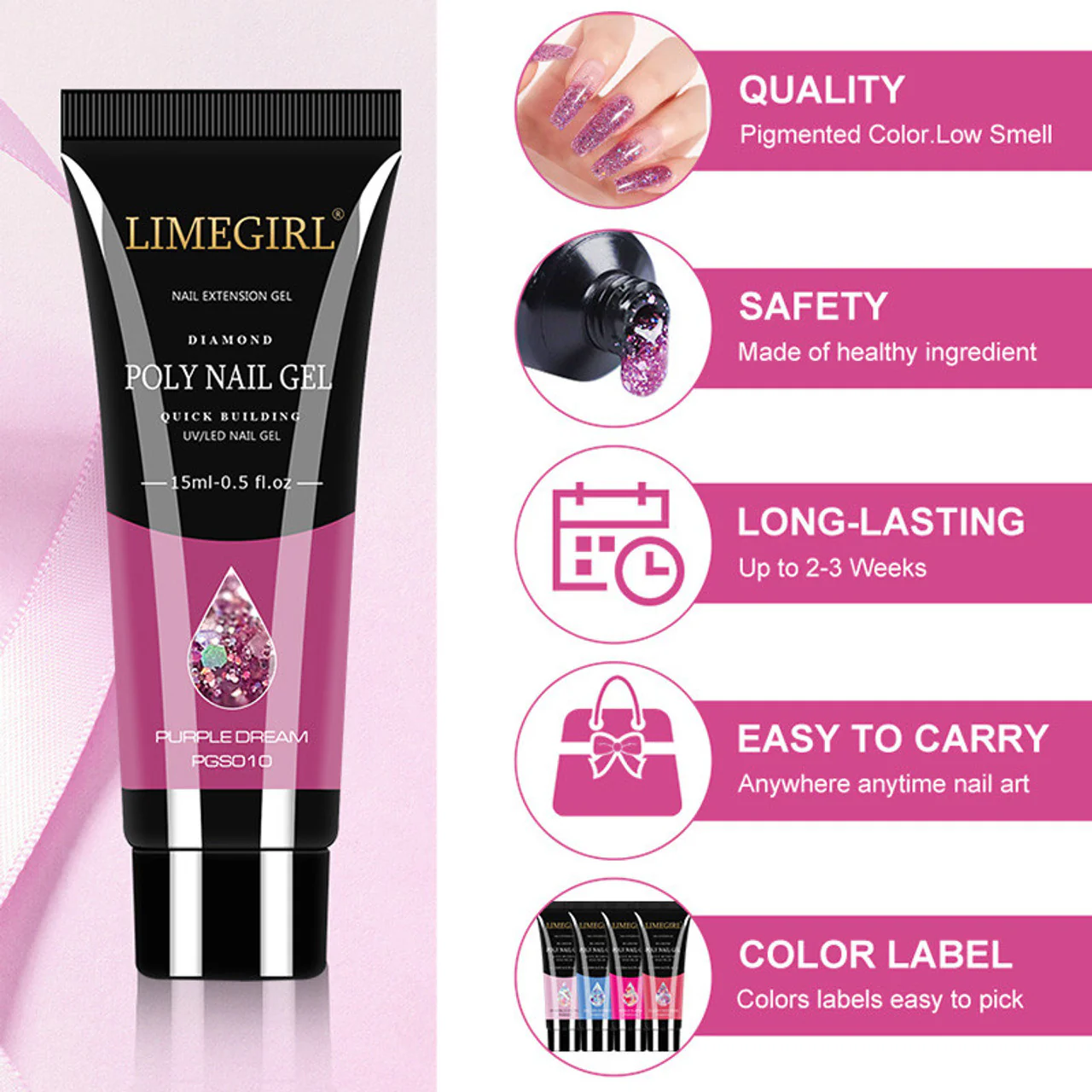 Nailuxe™ - Poly Nail Gel Set - Image 3