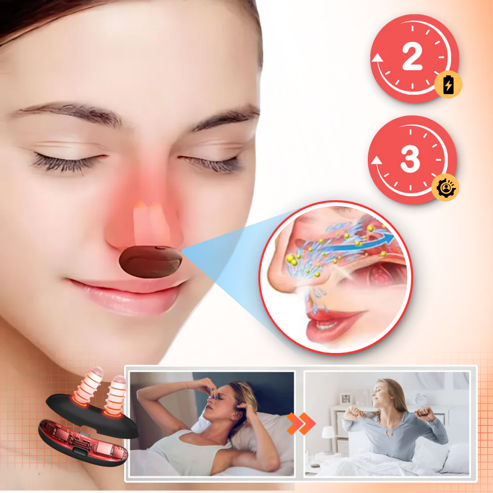 Nasal Relief Device | Infrared Heat Therapy | Compact Design | Congestion Support | NasoTherm - Image 4