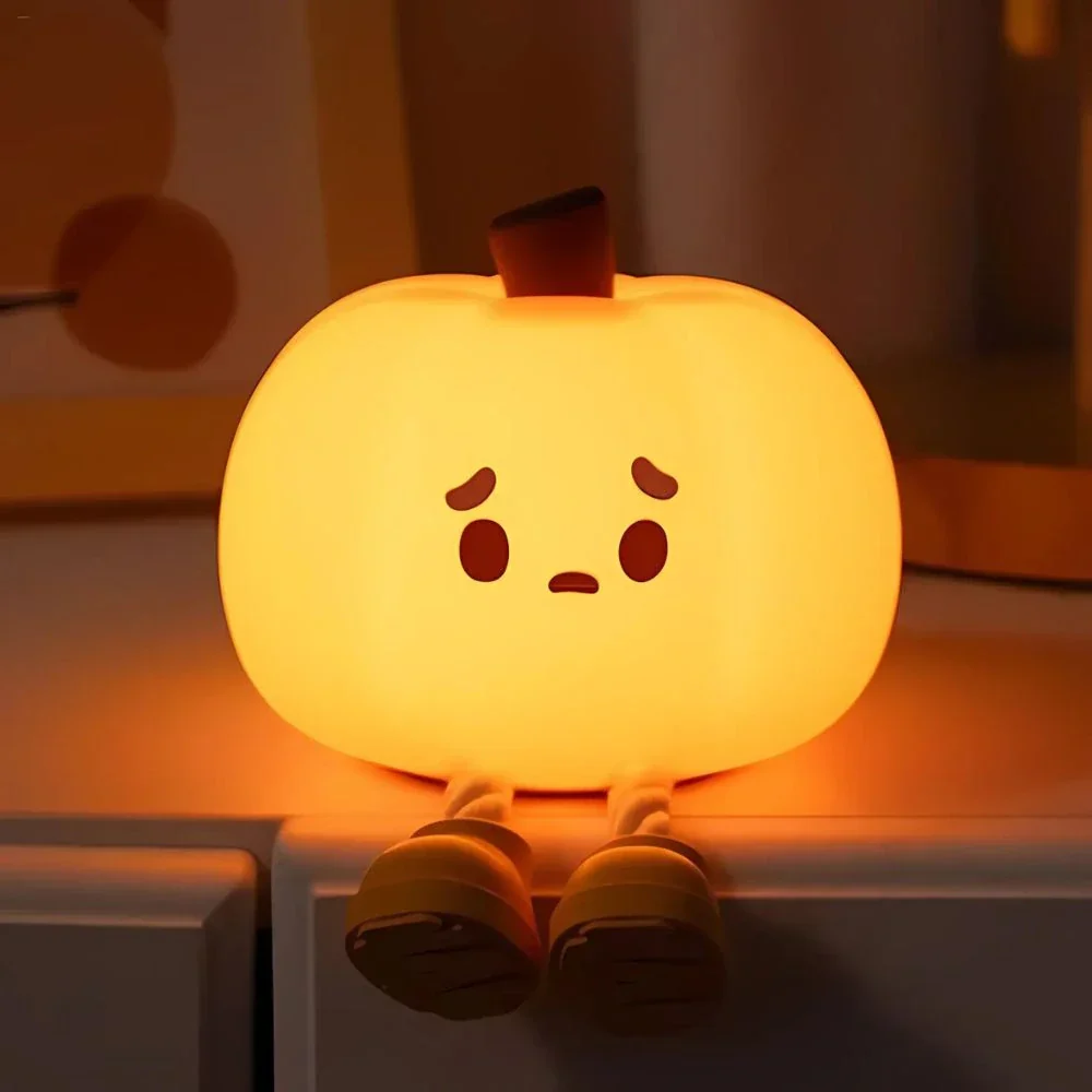 Night Light | Squeezable LED Lamp | Soft Silicone Design | SqueezeBuddies - Image 11