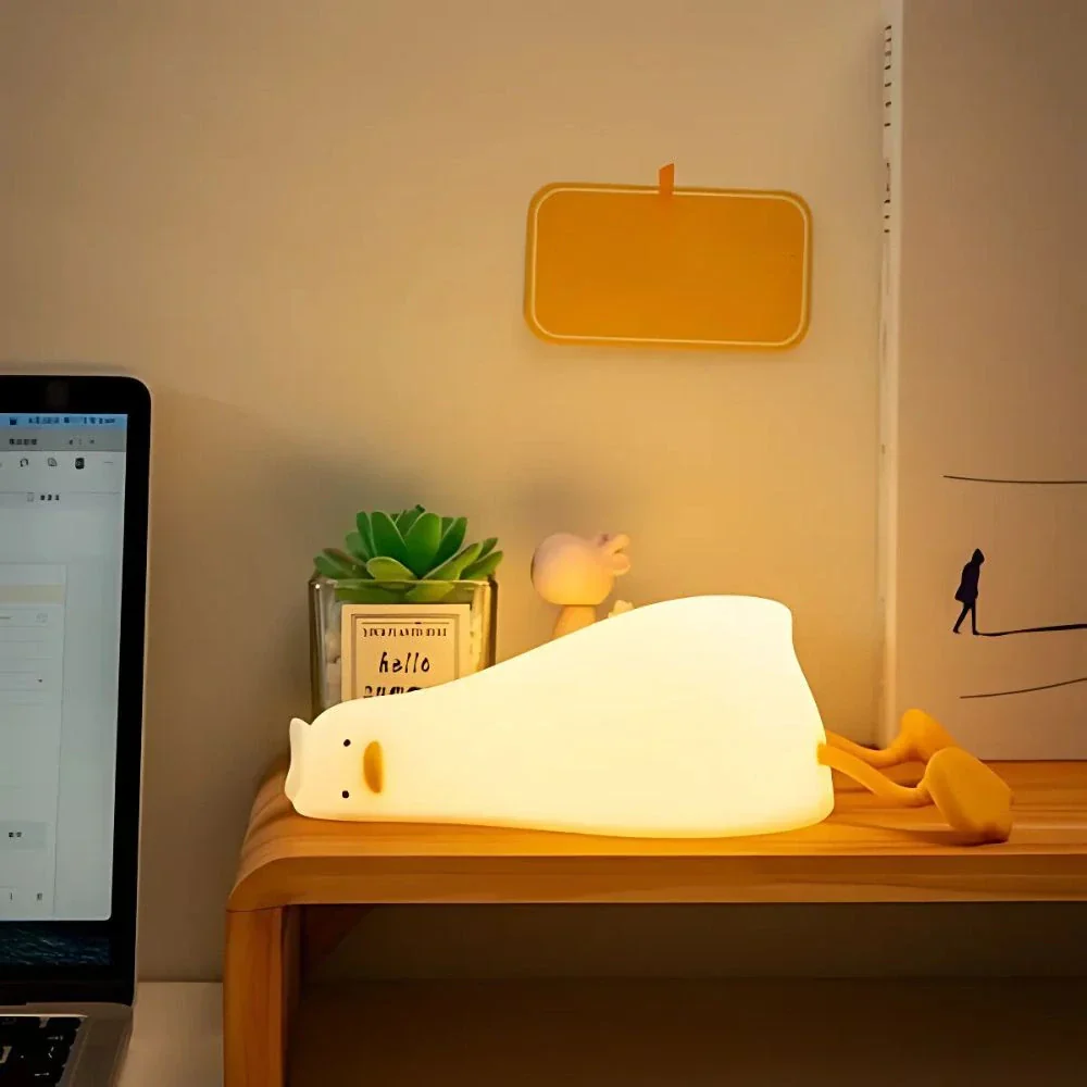 Night Light | Squeezable LED Lamp | Soft Silicone Design | SqueezeBuddies - Image 13