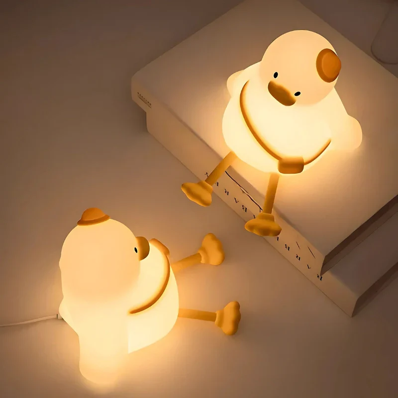 Night Light | Squeezable LED Lamp | Soft Silicone Design | SqueezeBuddies - Image 14