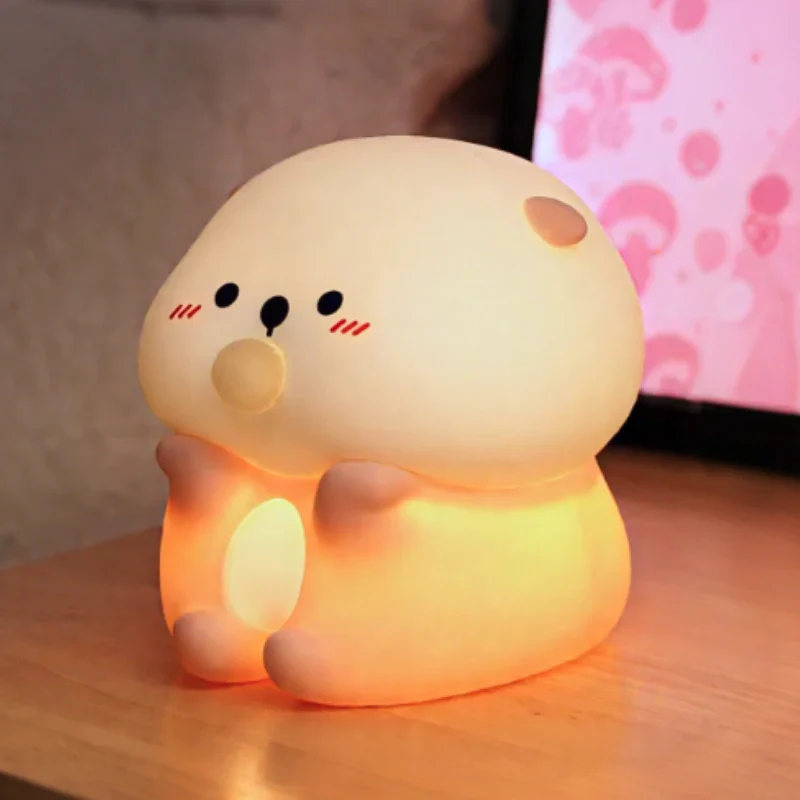 Night Light | Squeezable LED Lamp | Soft Silicone Design | SqueezeBuddies - Image 23
