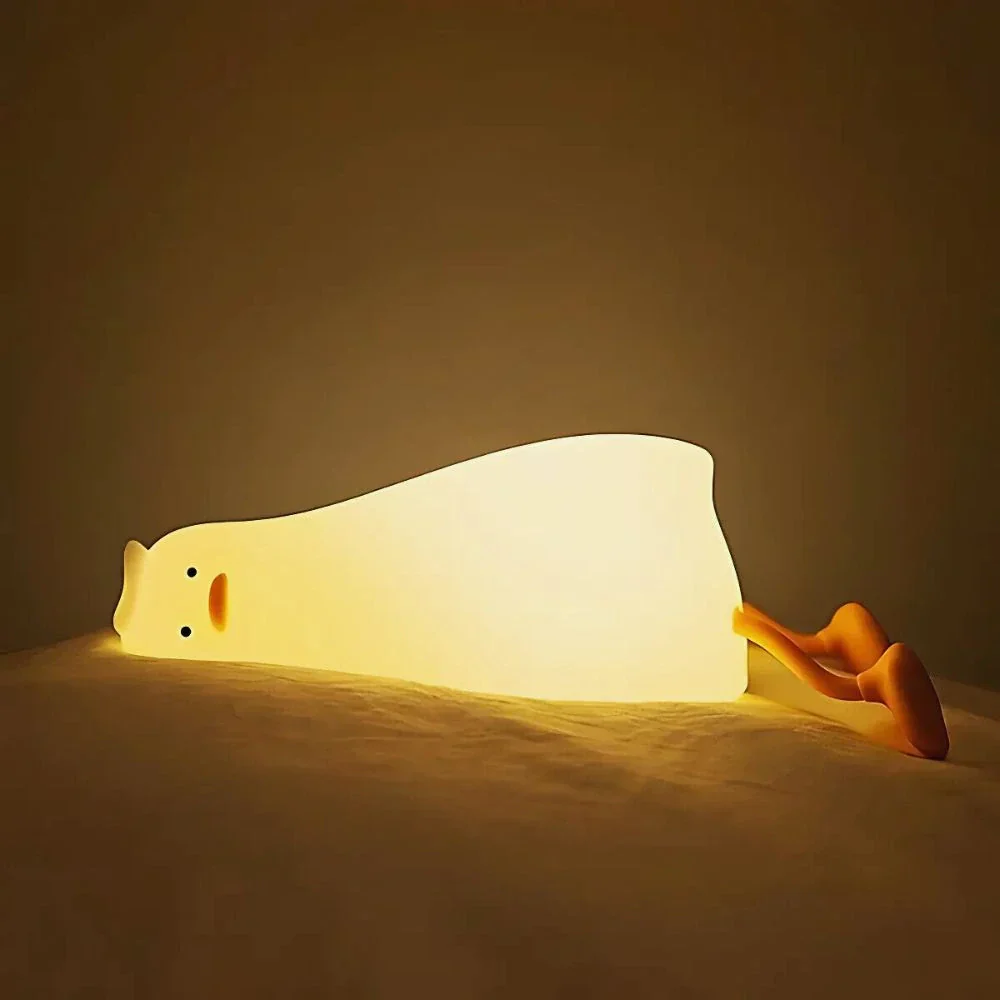 Night Light | Squeezable LED Lamp | Soft Silicone Design | SqueezeBuddies - Image 3