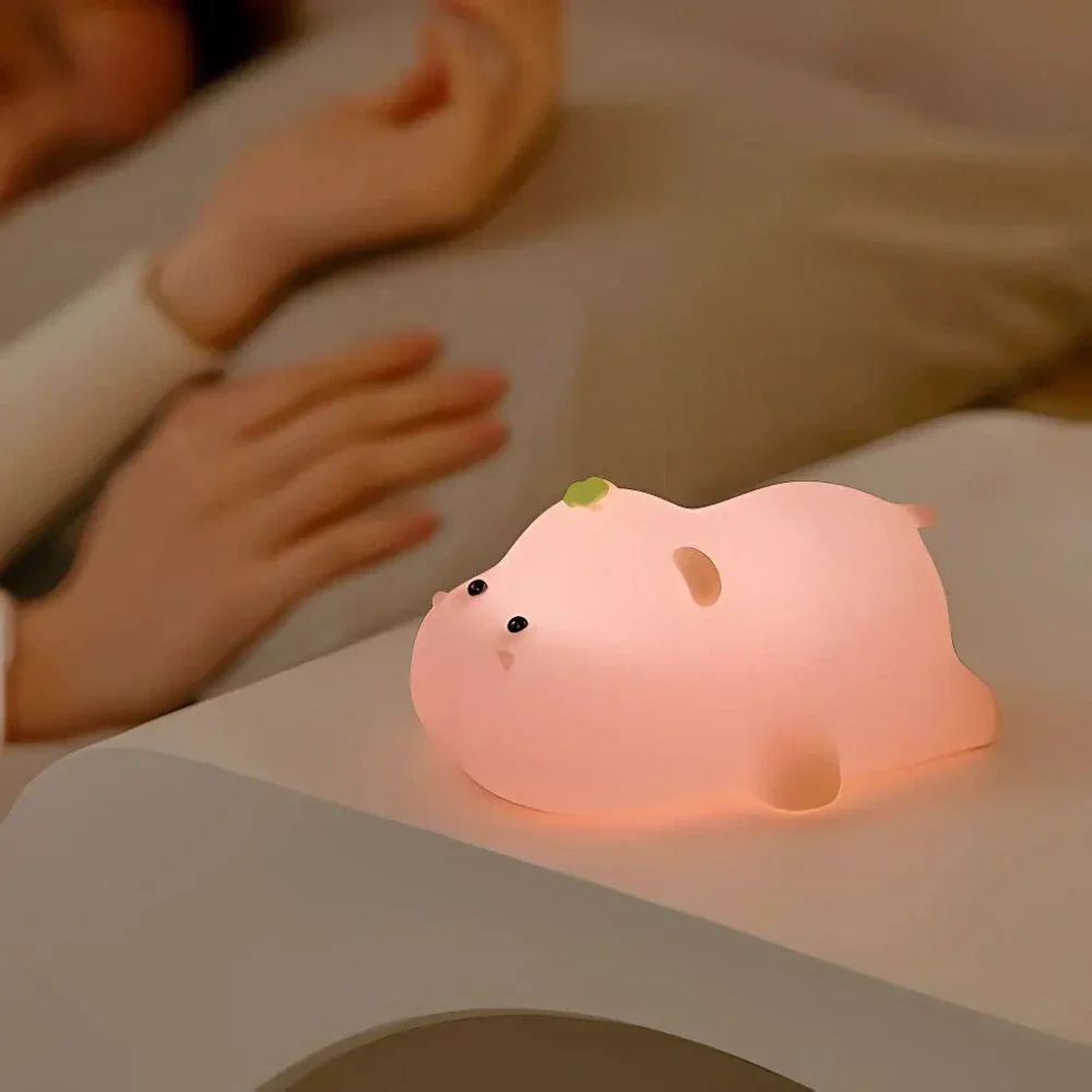 Night Light | Squeezable LED Lamp | Soft Silicone Design | SqueezeBuddies - Image 33