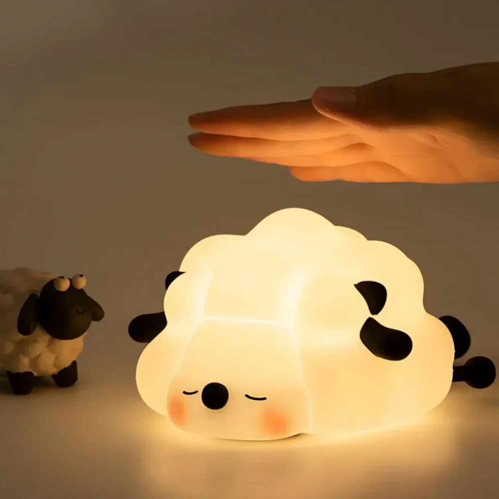 Night Light | Squeezable LED Lamp | Soft Silicone Design | SqueezeBuddies - Image 37
