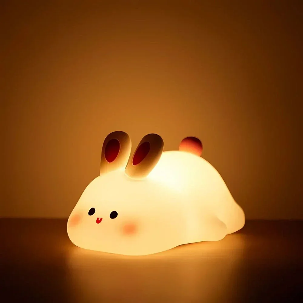 Night Light | Squeezable LED Lamp | Soft Silicone Design | SqueezeBuddies - Image 6