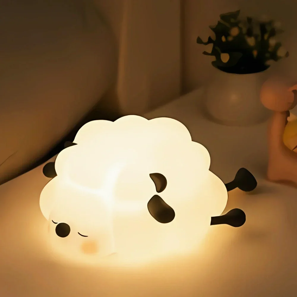 Night Light | Squeezable LED Lamp | Soft Silicone Design | SqueezeBuddies - Image 8