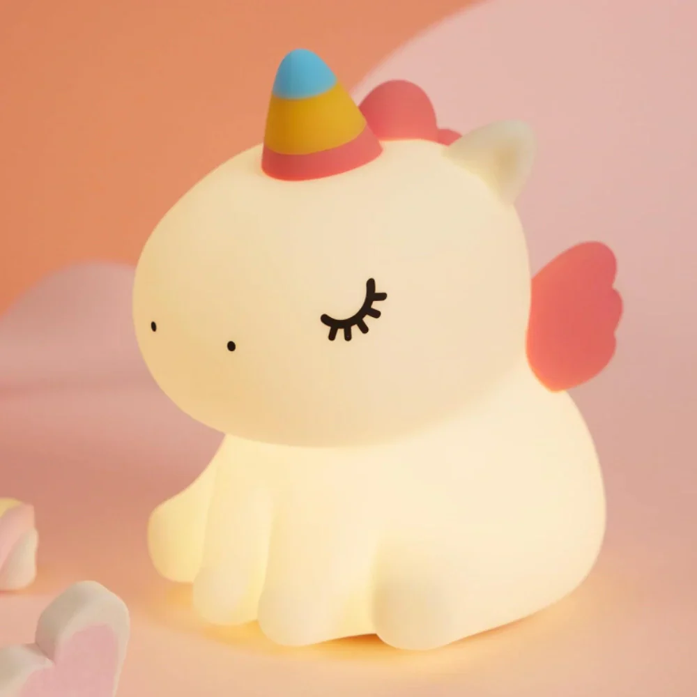 Night Light | Squeezable LED Lamp | Soft Silicone Design | SqueezeBuddies - Image 9