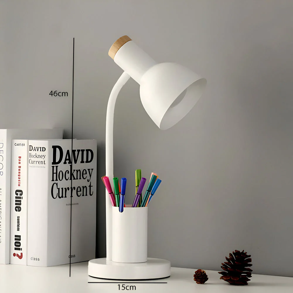 Nordic Desk Lamp | Clutter-Free Desk Setup | StudyGlow - Image 6