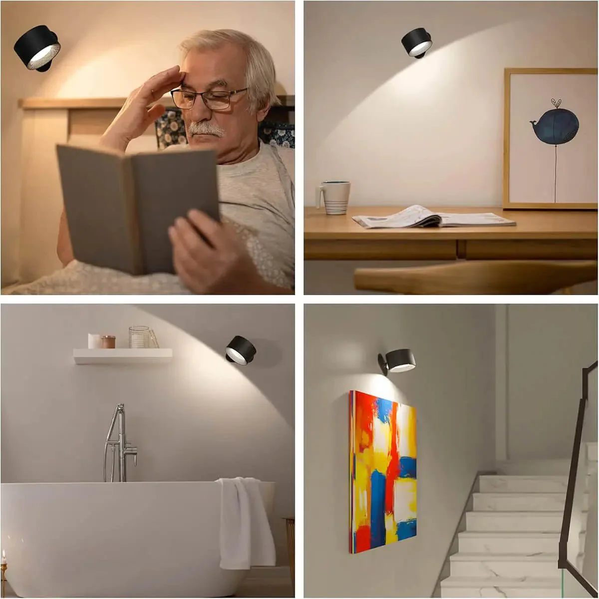 Nordic Wall Light | Rechargeable | Remote Control | Scandiglow - Image 4