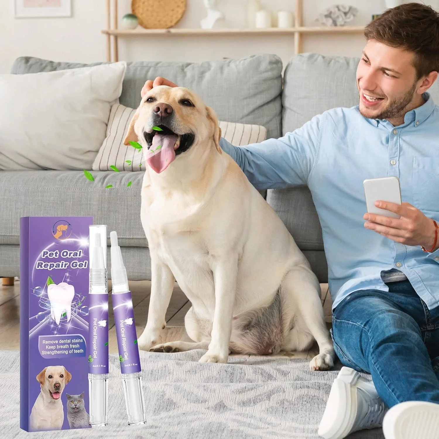 1+1 FREE | OralGlow™ - The ultimate solution for your pet's dental health and fresh breath! - Image 7