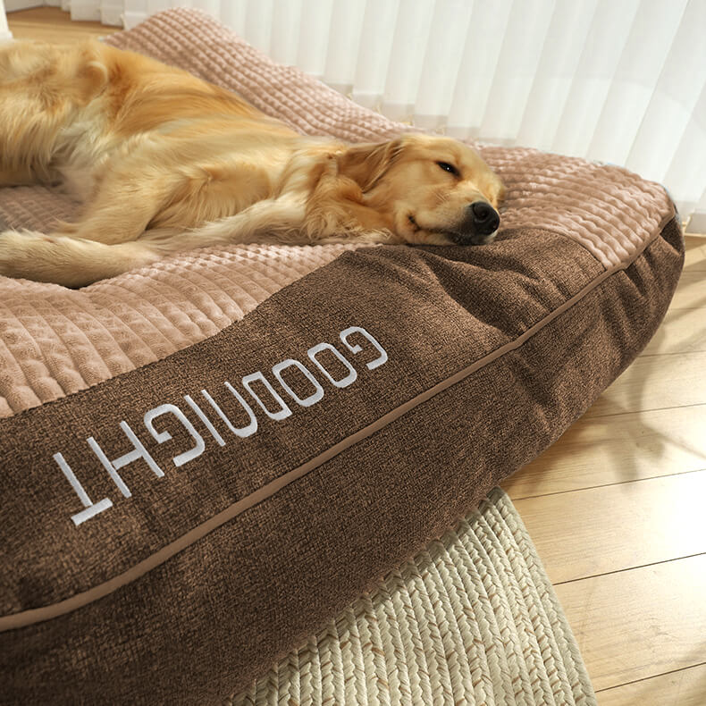 Orthopedic Dog Bed | Scratch Resistant Cover | Raised Bolster Support | HugBed - Image 6
