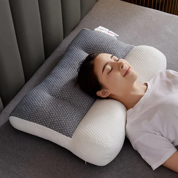 Orthopedic Neck Pillow | Neck Alignment Support | Side And Back Sleep Comfort | NeckAlign