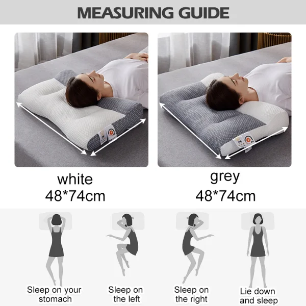 Orthopedic Neck Pillow | Neck Alignment Support | Side And Back Sleep Comfort | NeckAlign - Image 5