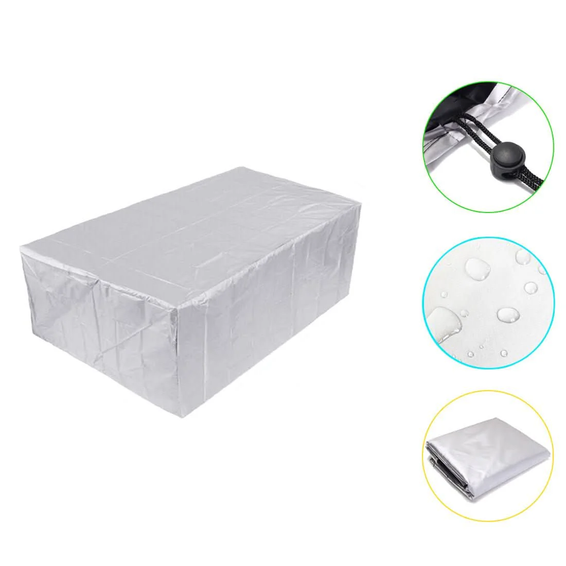 Outdoor Furniture Cover | Waterproof UV-Resistant Polyester Protector | SeasonSafe - Image 6
