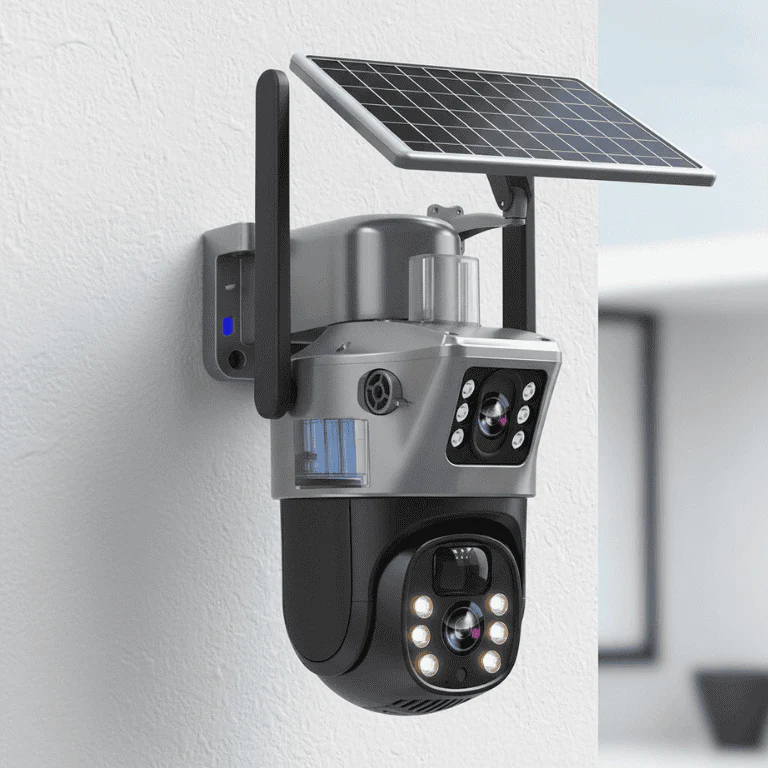 Outdoor Security Camera | Solar Powered | Motion Alerts Night Vision | DualGuard - Image 6