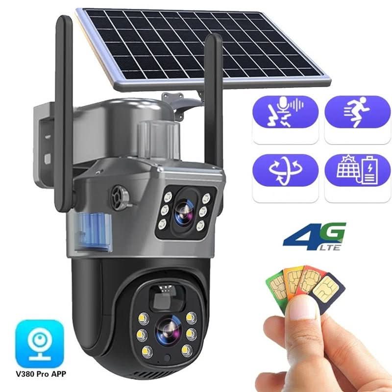Outdoor Security Camera | Solar Powered | Motion Alerts Night Vision | DualGuard - Image 7