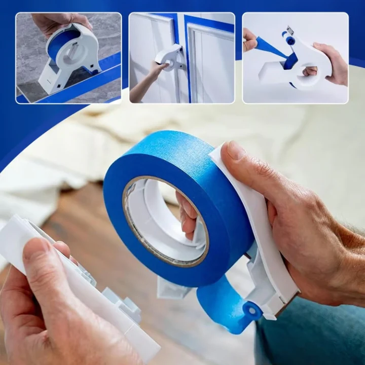 Painters Tape | Perfect Straight Lines | Built In Cutter Tool | LinePro - Image 7
