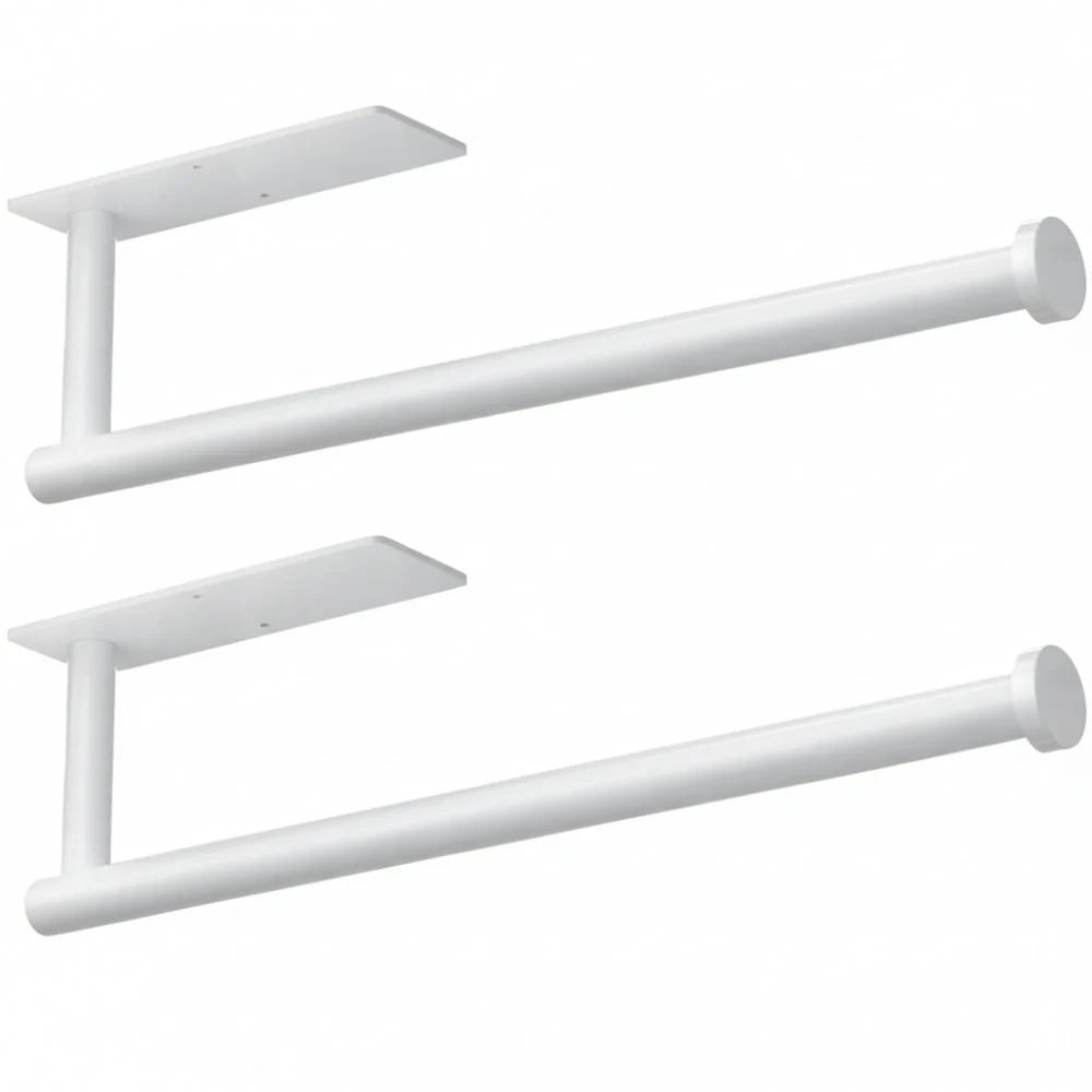 Paper Towel Holder | Space-Saving Kitchen Organization | Wall Mounted Stainless Steel Rack | MountEase - Image 8