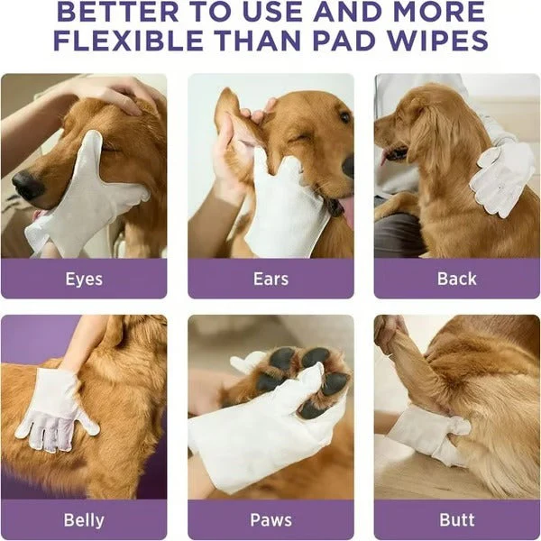 2+2 FREE | PawBreeze™ Grooming Gloves — Instant Pet Care Product for Happier, Cleaner Animals - Image 5